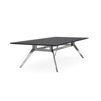 Delta Boardroom Table Stainless Steel Leg 