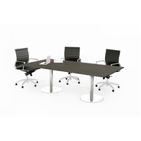 Verse Boardroom Table Stainless Steel Leg