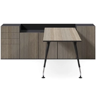 2 Tier Storage Executive Desk