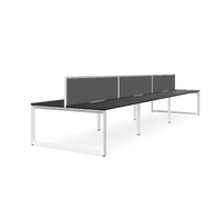 Forum Double Side 6 People Desk Tek 30 Screen