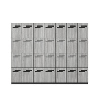 Melamine Four Door Lockers