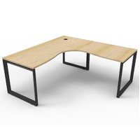 Infinity Loop Leg Corner Workstation