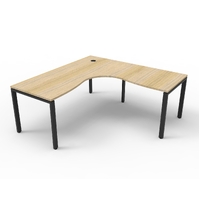 Infinity Profile Leg Corner Workstation