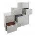 2 Drawer Vertical Filing Cabinet - Brownbuilt Legato